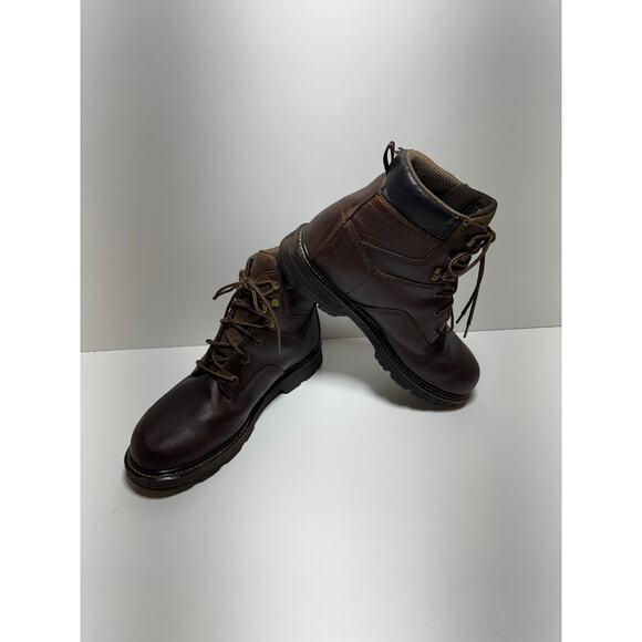 Wolverine Men’s Waterproof Leather Work Boots Sz 13M W0104 FLAWS - Picture 1 of 16